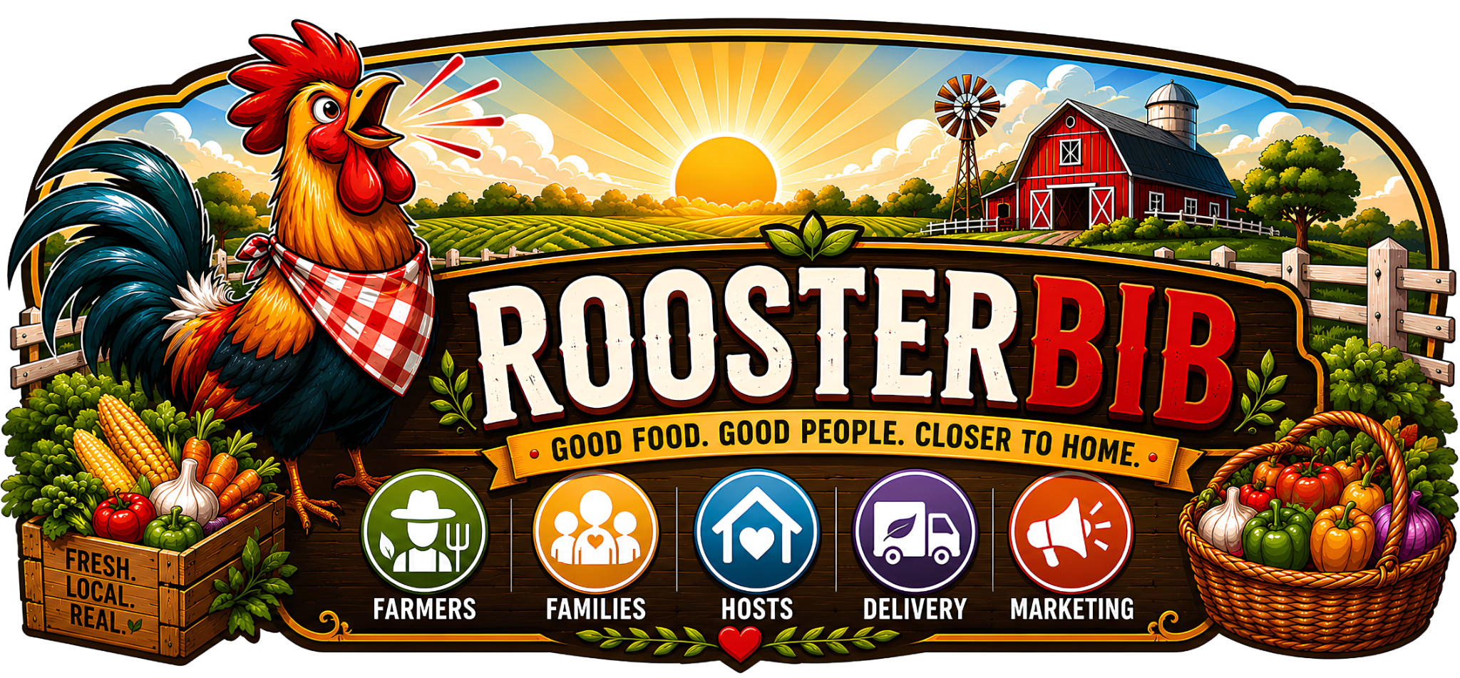 RoosterBib logo